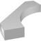 Ekena Millwork 4-in. W x 26-in. D x 34-in. H Westlake Architectural Grade PVC Knee Brace BRCP04X26X34WTL - alternate 2